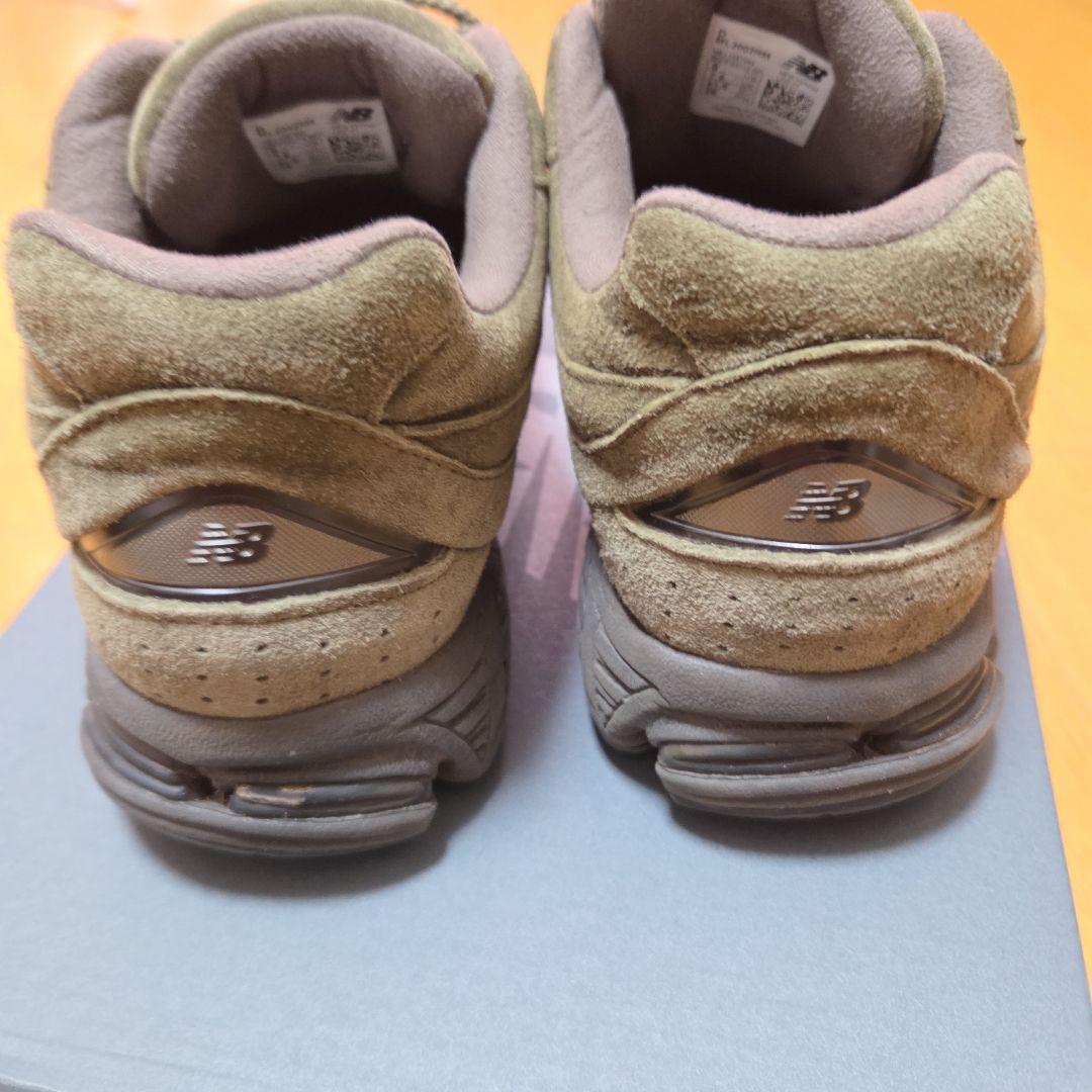 New Balance ml2002rm スエード スニーカー オリーブ