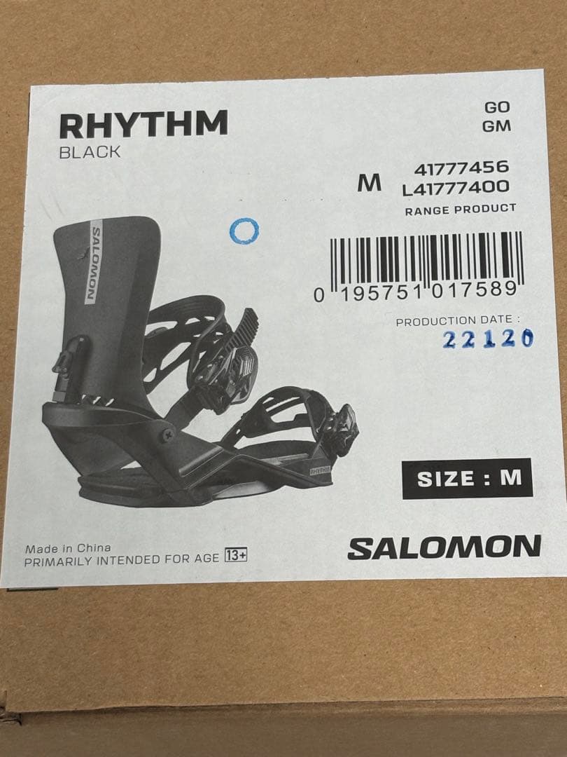 スノーボード SANTA CRUZ DECAL 3 158 SALOMON RHYTHM M