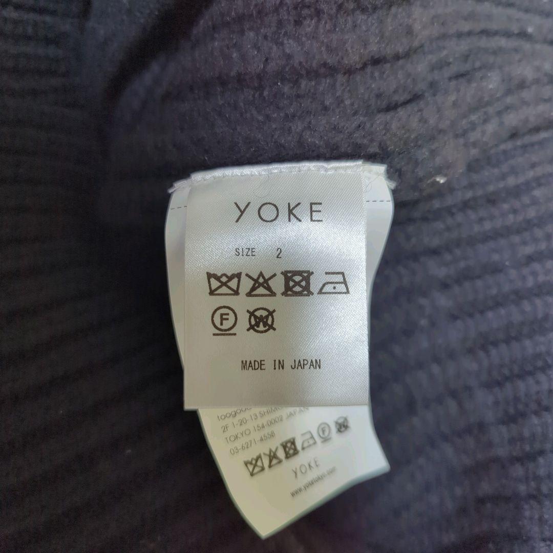 トップス yoke 2025 Double Breasted Knit Blouson