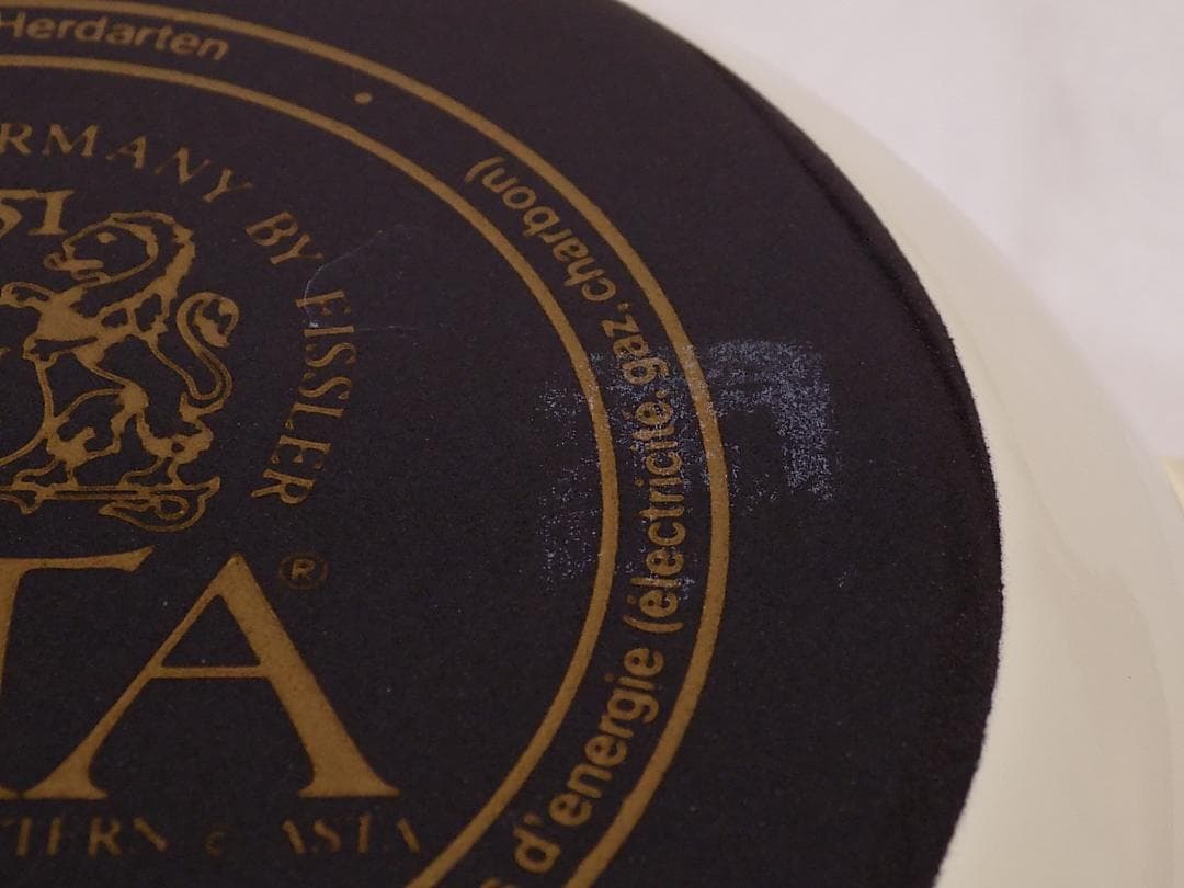 ASTA WEST GERMANY 1970年代のホーロー両手鍋　汚れ有