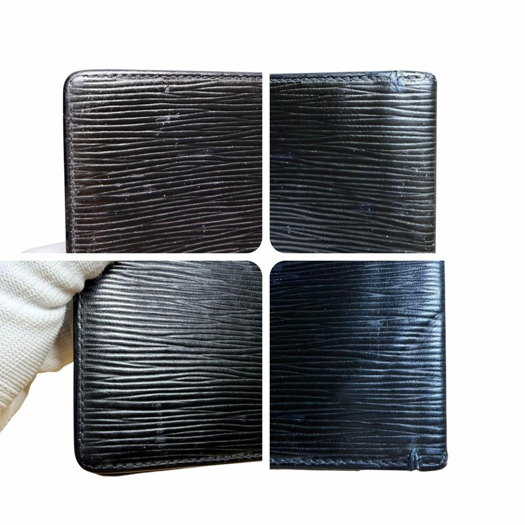ルイヴィトン 札入れ 長財布 エピ ポルトカルト クレディ 黒色 M63212