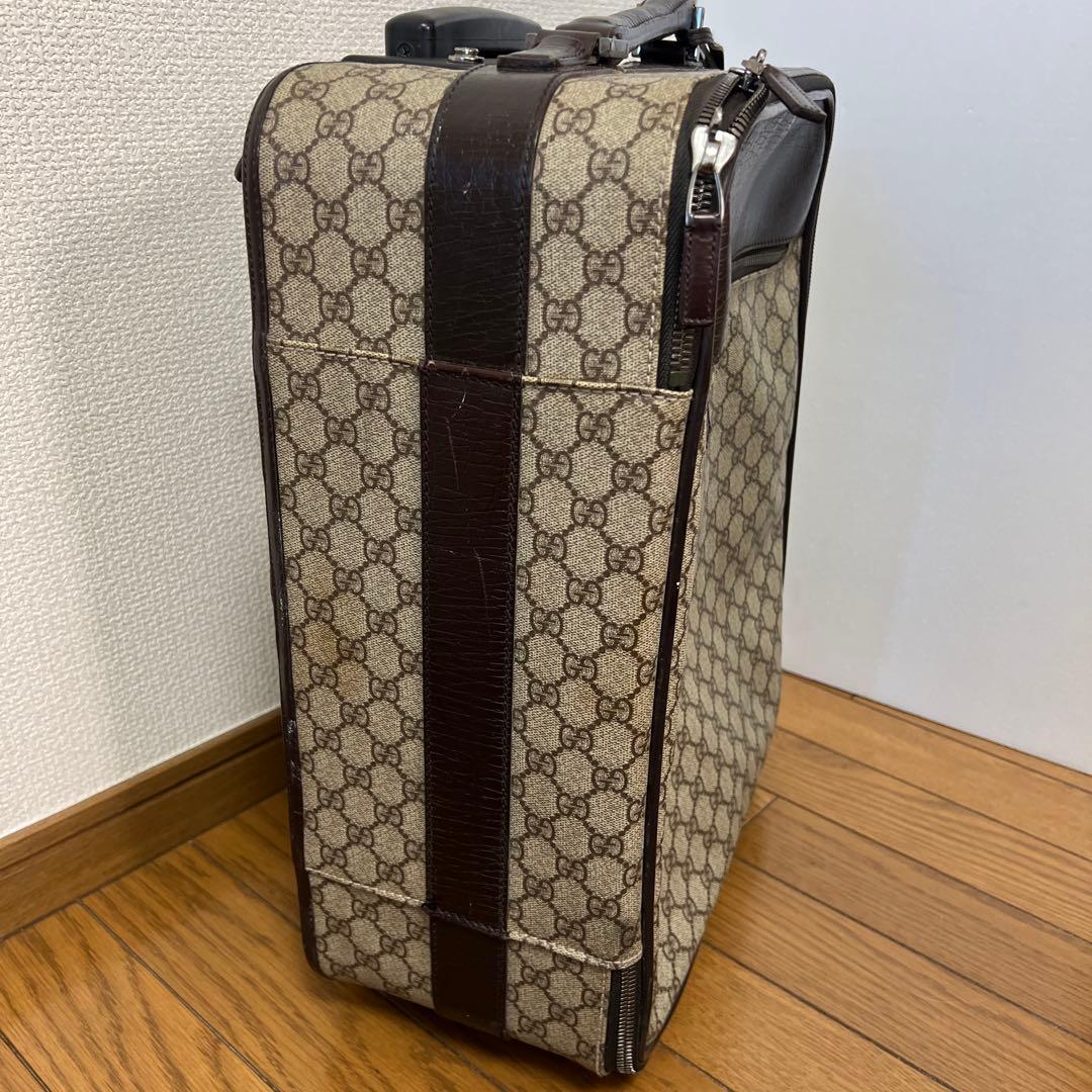 【廃盤・美品】　GUCCI キャリーケース　スーツケース2点セット／定価65万