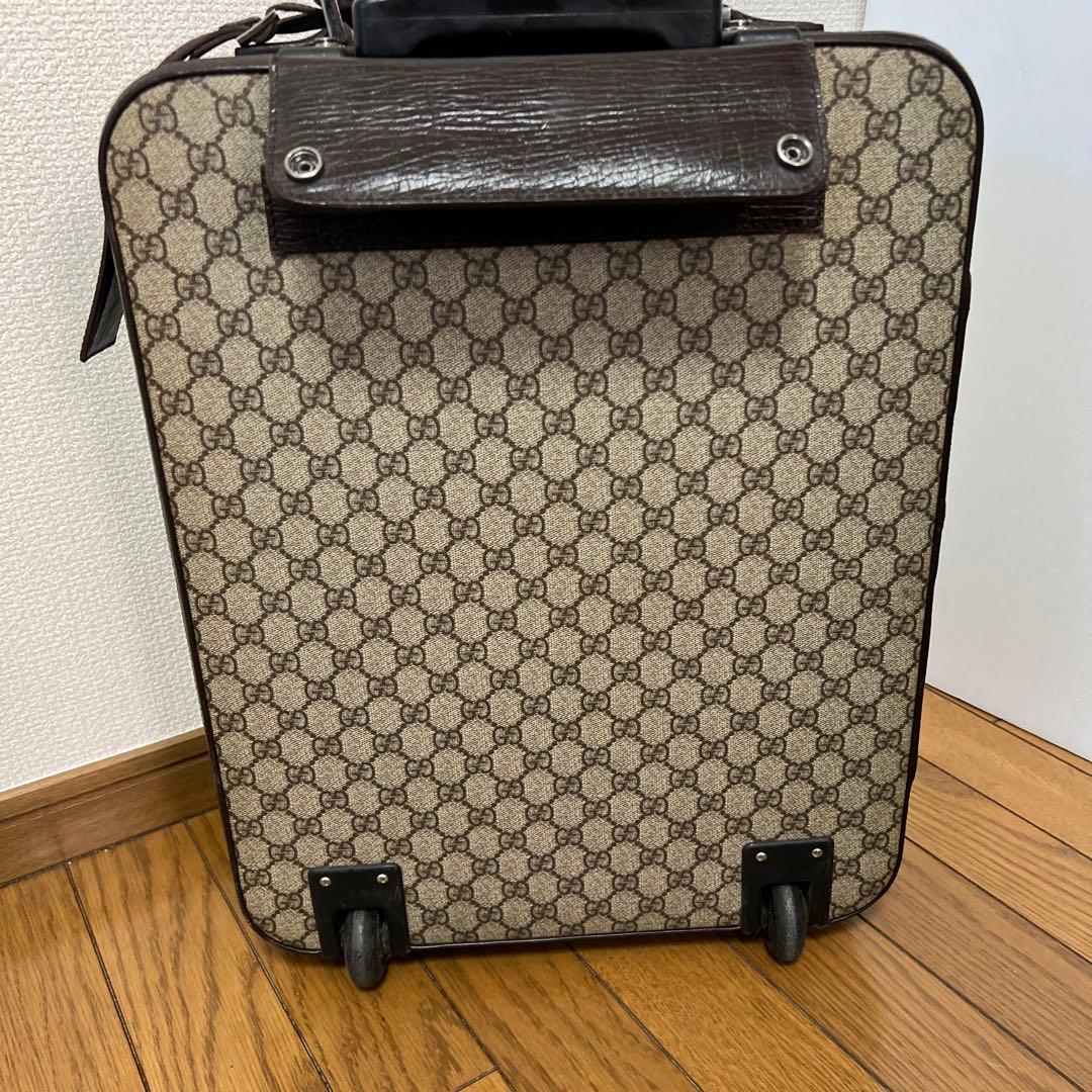 【廃盤・美品】　GUCCI キャリーケース　スーツケース2点セット／定価65万