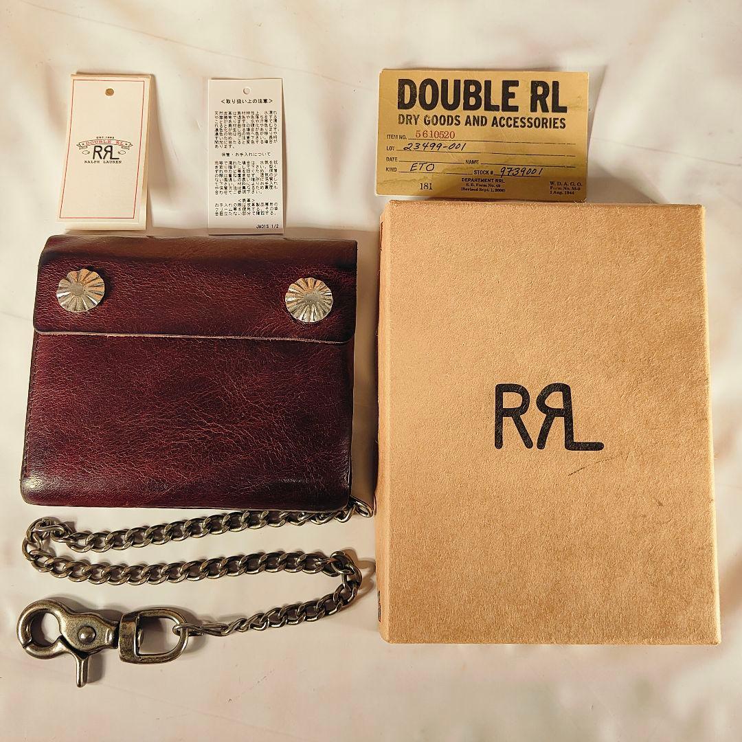 はちみつ【極美品】【付属品完備】RRL 正規品　高級コンチョウォレット