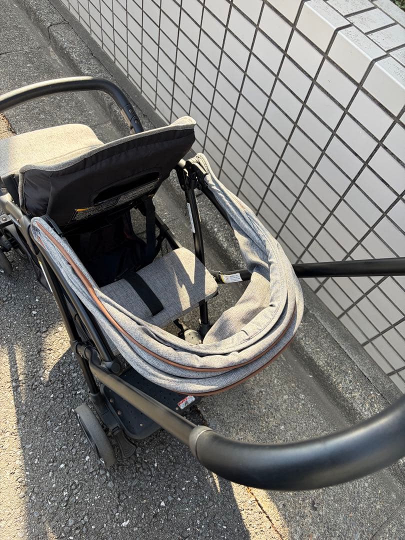 最終値下げ　KATOJI カトージ 二人乗りベビーカー 2Seater グレー