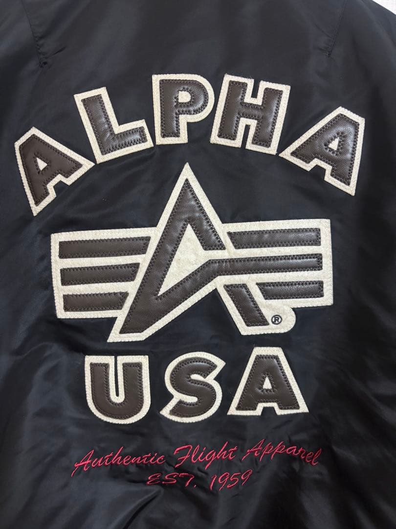 ジャケット・アウター ALPHA INDUSTRIES MA-1 FLYING-A TA0199 L