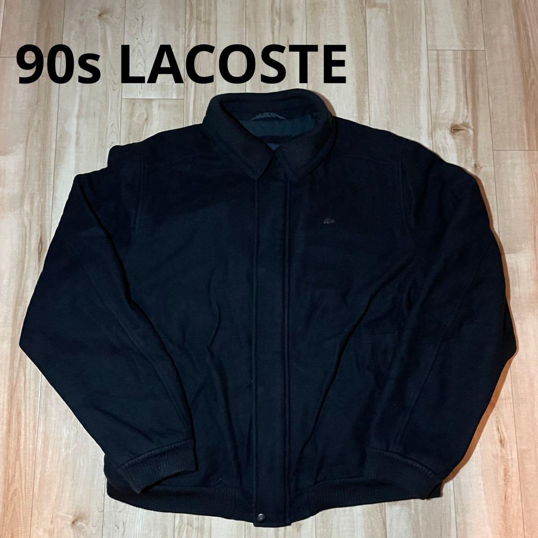 ジャケット・アウター 90s LACOSTE wool bomber jacket
