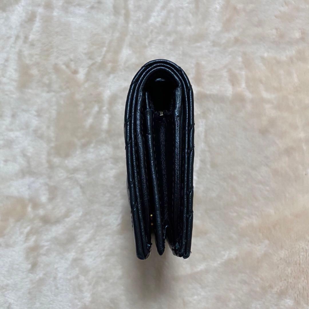 あめちゃん専用　GUCCI 二つ折り財布 キルティング マーモント GG 黒