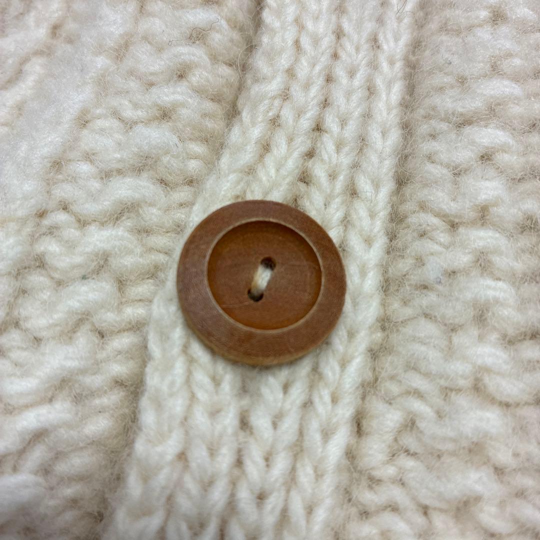 70'sビンテージ古着！WEBB HAND KNIT ハンドニット カーディガン