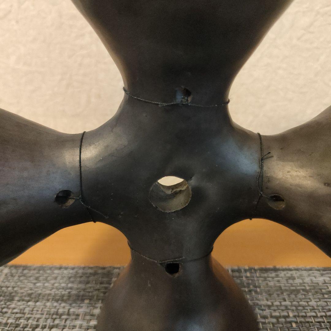 メキシコ　ベル　黒陶　オブジェ　ミッドセンチュリー