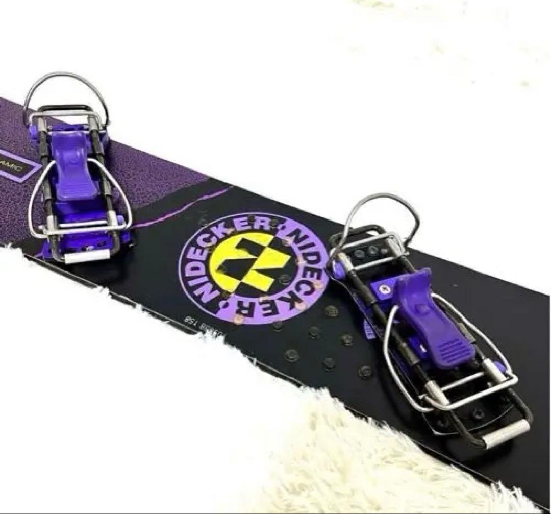 NIDECKER ナイデッカー 158cm Burtonビンディングセット