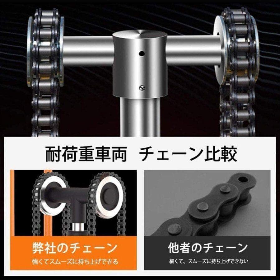 【購入前配送先確認】ハンドフォークリフト400kg 195×108×60 602