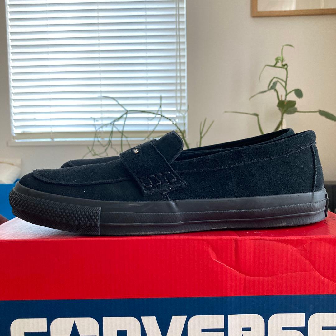 靴 CONVERSE ALL STAR COINLOAFER SU BLACK