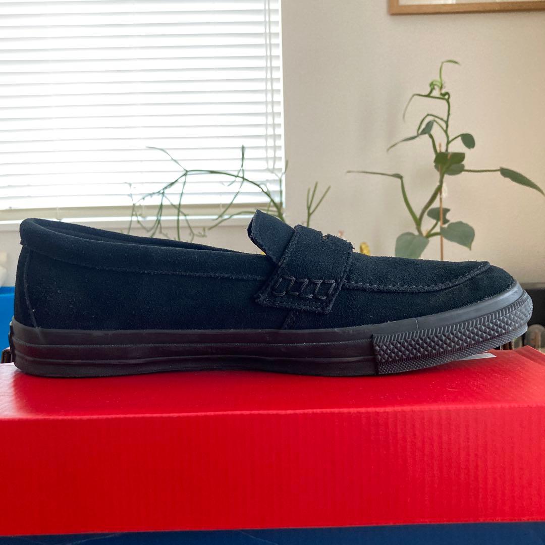 靴 CONVERSE ALL STAR COINLOAFER SU BLACK