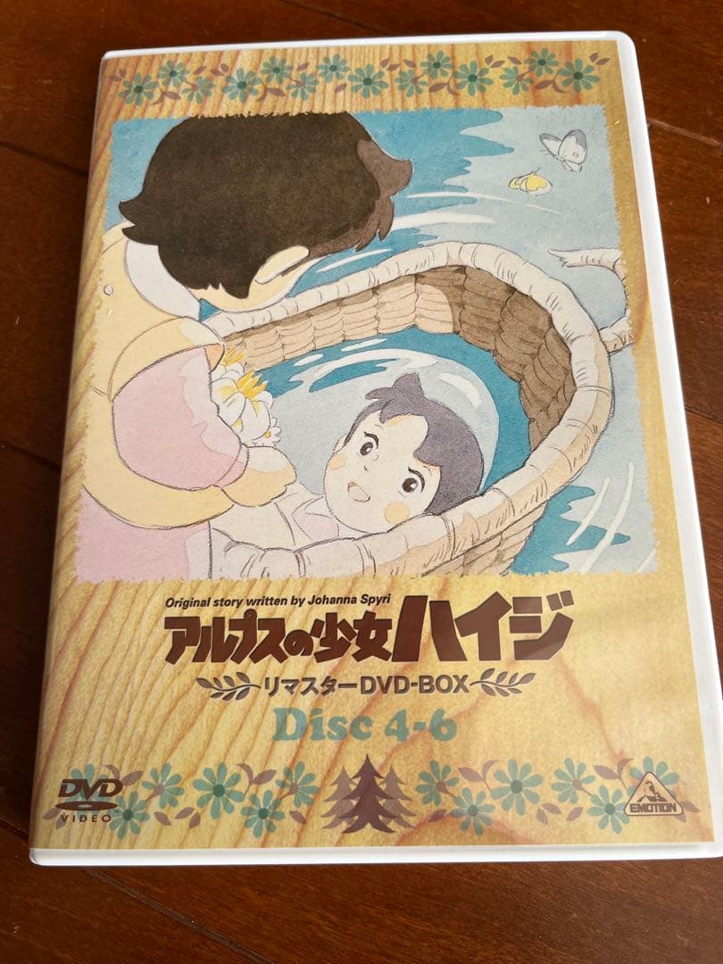 アルプスの少女ハイジのリマスターDVD-BOX