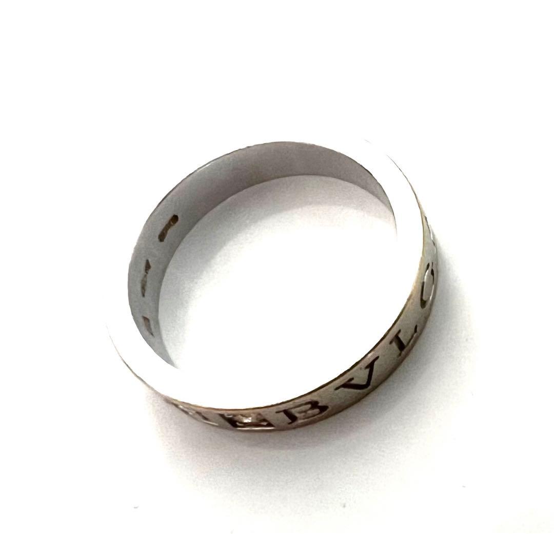 BVLGARI ブルガリK18WG B.ZERO1 ビーゼロワンリング18号