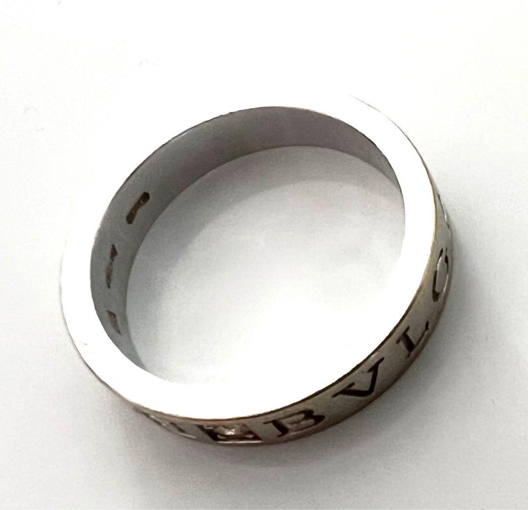 BVLGARI ブルガリK18WG B.ZERO1 ビーゼロワンリング18号