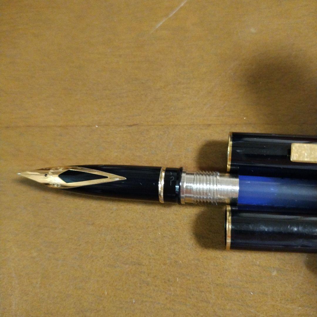 シェーファー USA 黒 万年筆 00485 ペン先K14刻印