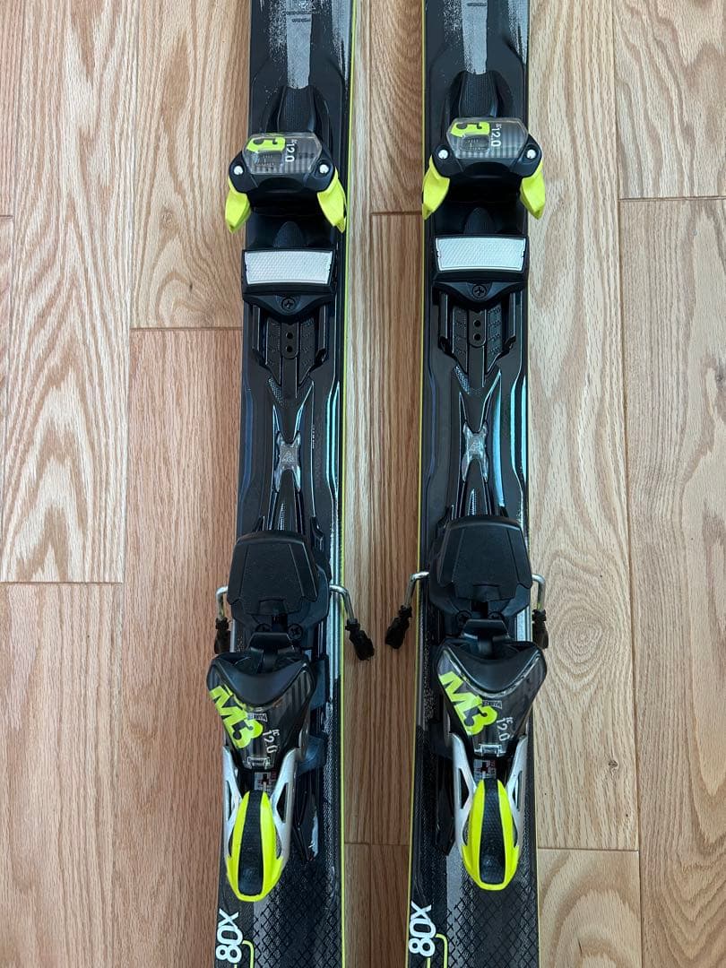 K2スキー板 AMP80X/M3 12TC 14-15年モデ