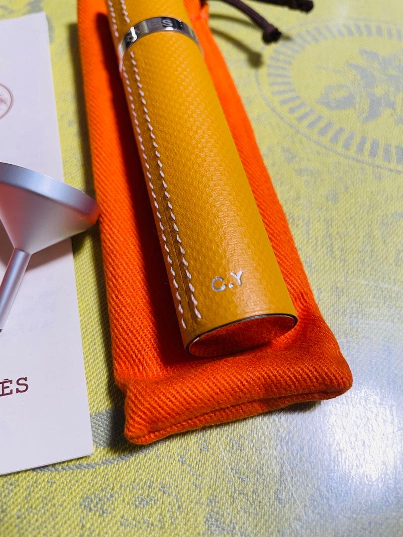 HERMES エルメス アトマイザー オレンジ
