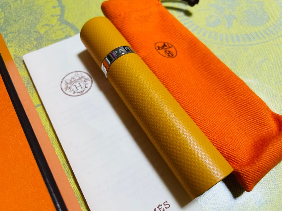 HERMES エルメス アトマイザー オレンジ