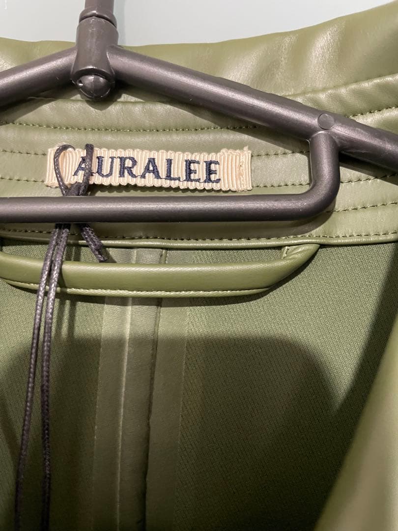 こ*む様 オーラリー 20SSソフトラバーステンカラーコート AURALEE グ