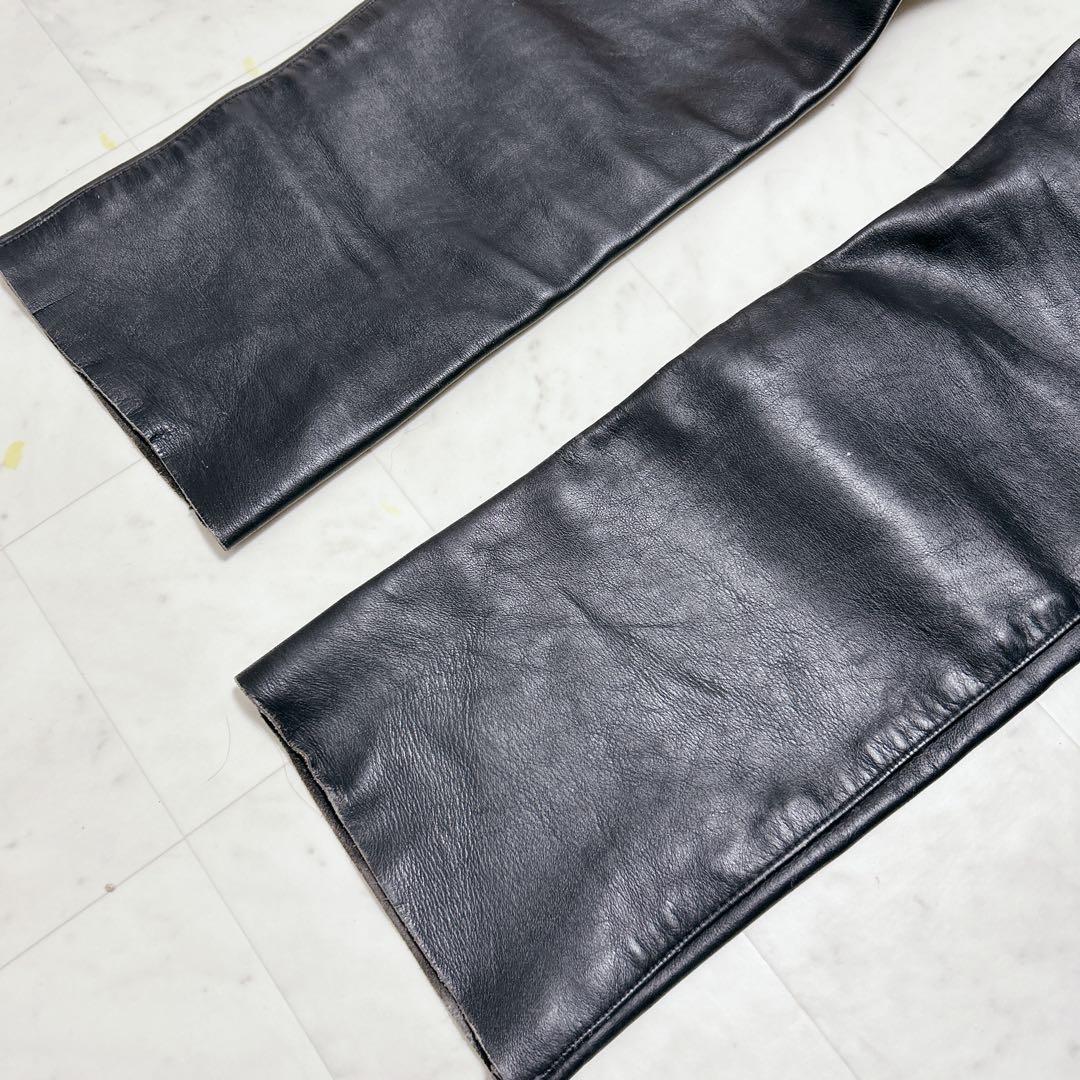 バンソン ライディングパンツ　 USA製 カウハイド 牛革　W30　ブラック