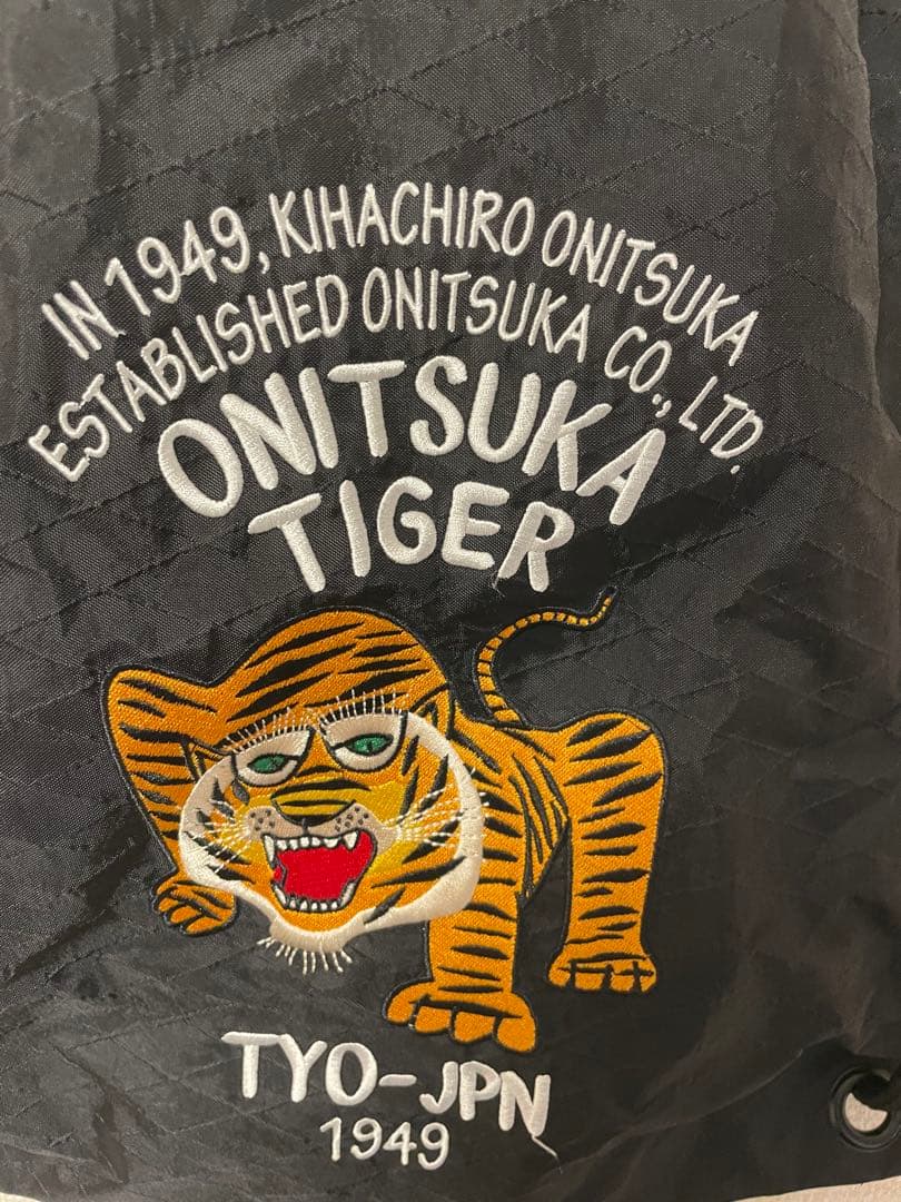 ONITSUKA TIGER ブラック ナップサック