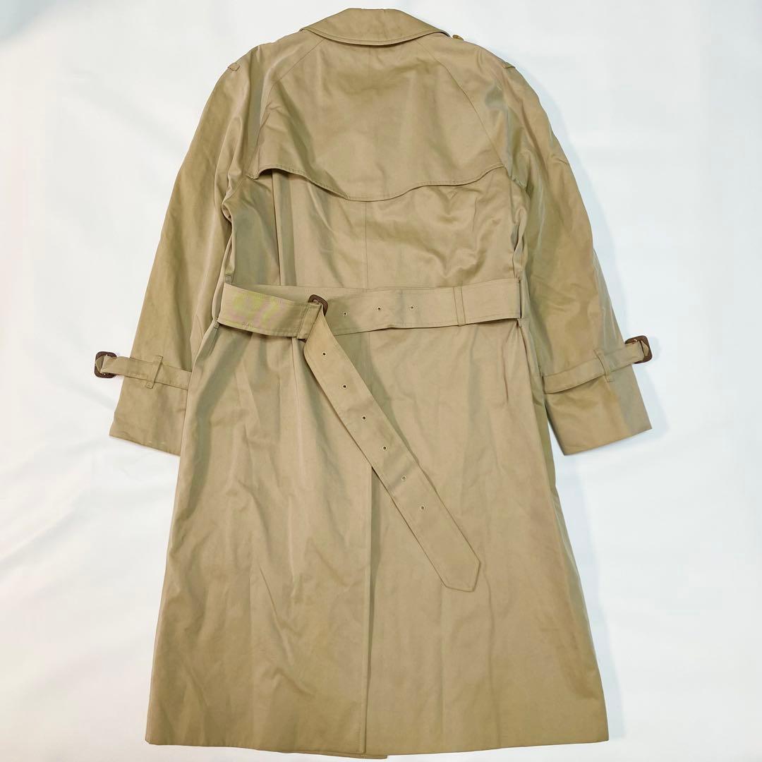 BURBERRY ステンカラーコート　ベルト　ノバチェック　ハニーベージュ
