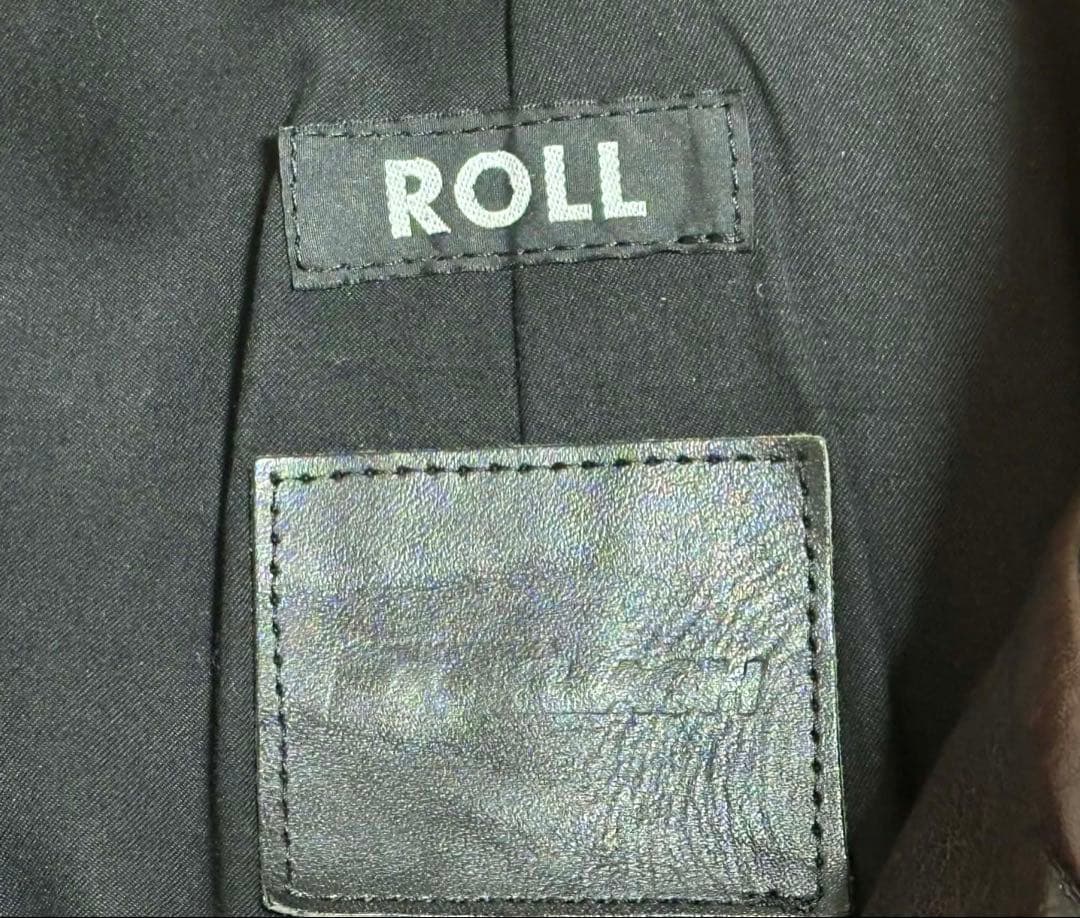 バックラッシュ×ROLL コラボライダースジャケット　L（実寸XL相当）