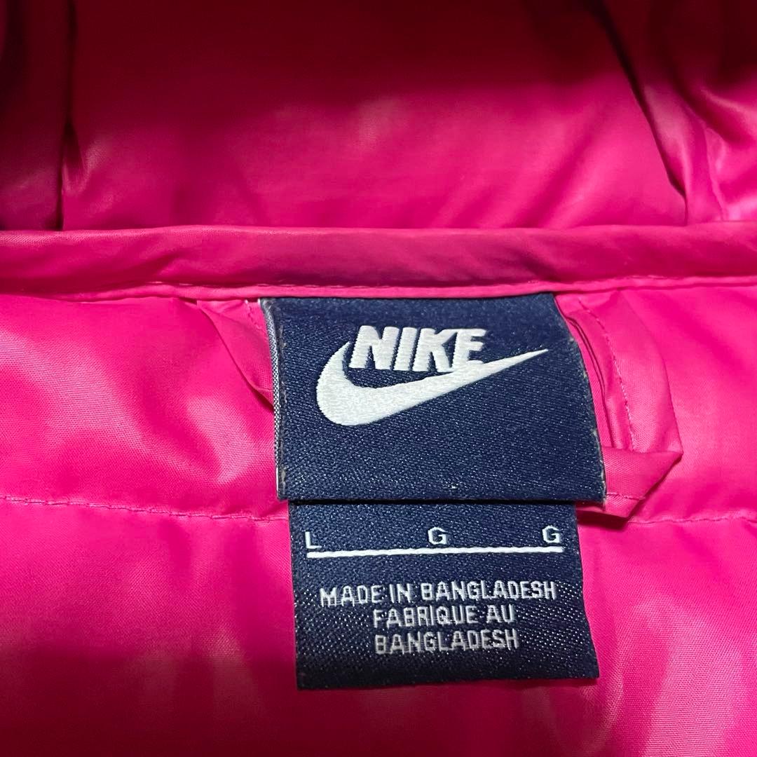 Y2K NIKE ピンク ダウン 短丈 swag archive テック系