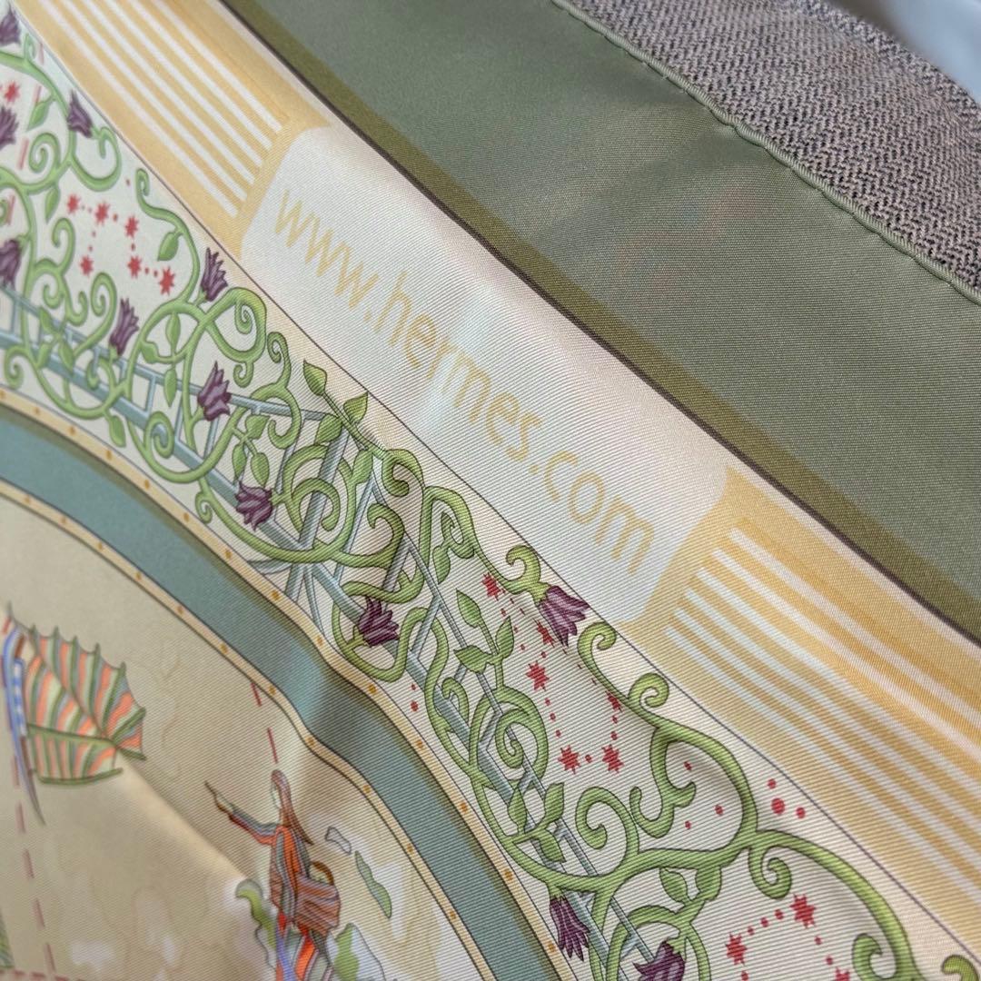 HERMES エルメス カレ 90 エルメス ドット コム スカーフ シルク