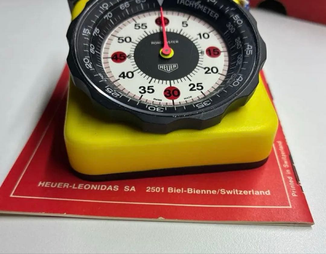 ホイヤー（HEUER）★1970年代カーレース用★ストップウォッチ★手巻き
