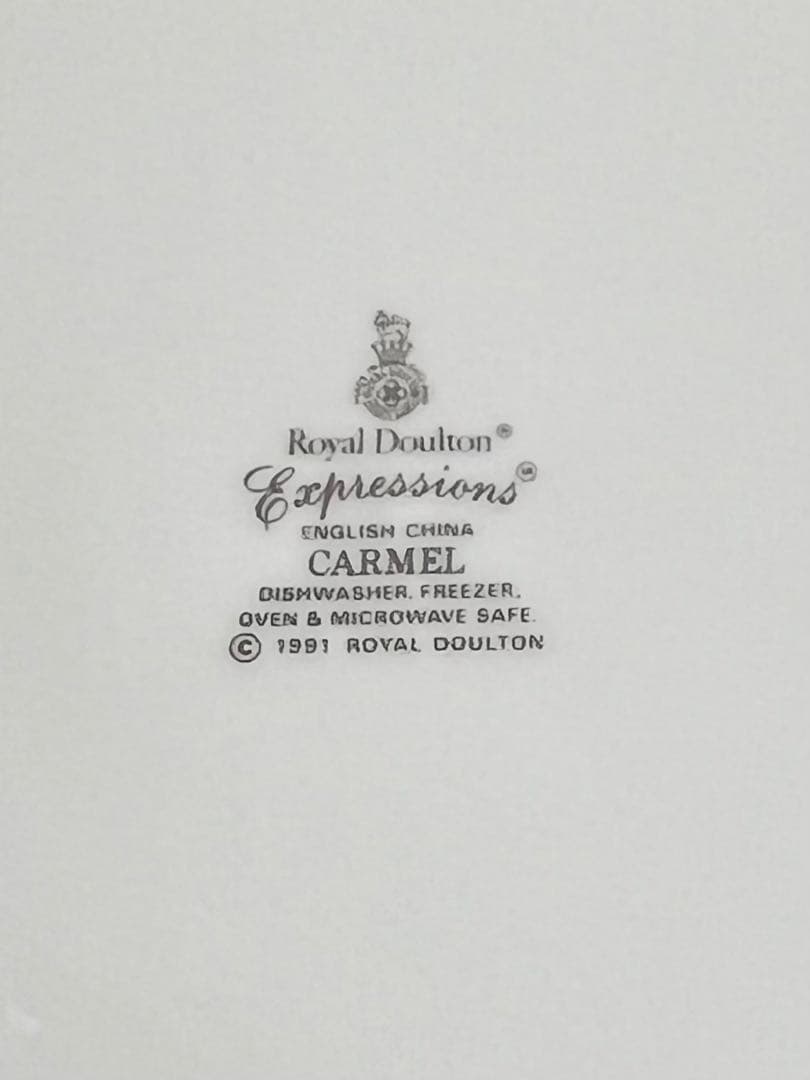 10点  ロイヤルドルトン CARMEL プレート廃盤品