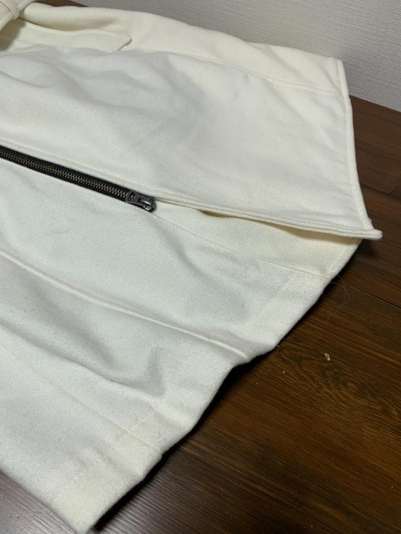 [CIVARIZE] ドレープトレンチコート 44 ホワイト CV17-H27