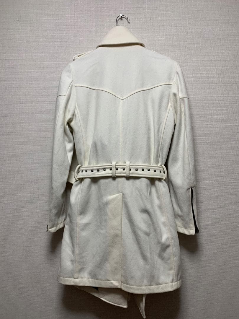 [CIVARIZE] ドレープトレンチコート 44 ホワイト CV17-H27