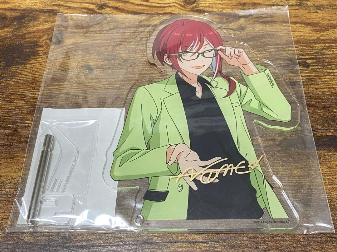 あんスタ　JINSコラボ　メガネ　アクリルスタンド　逆先夏目