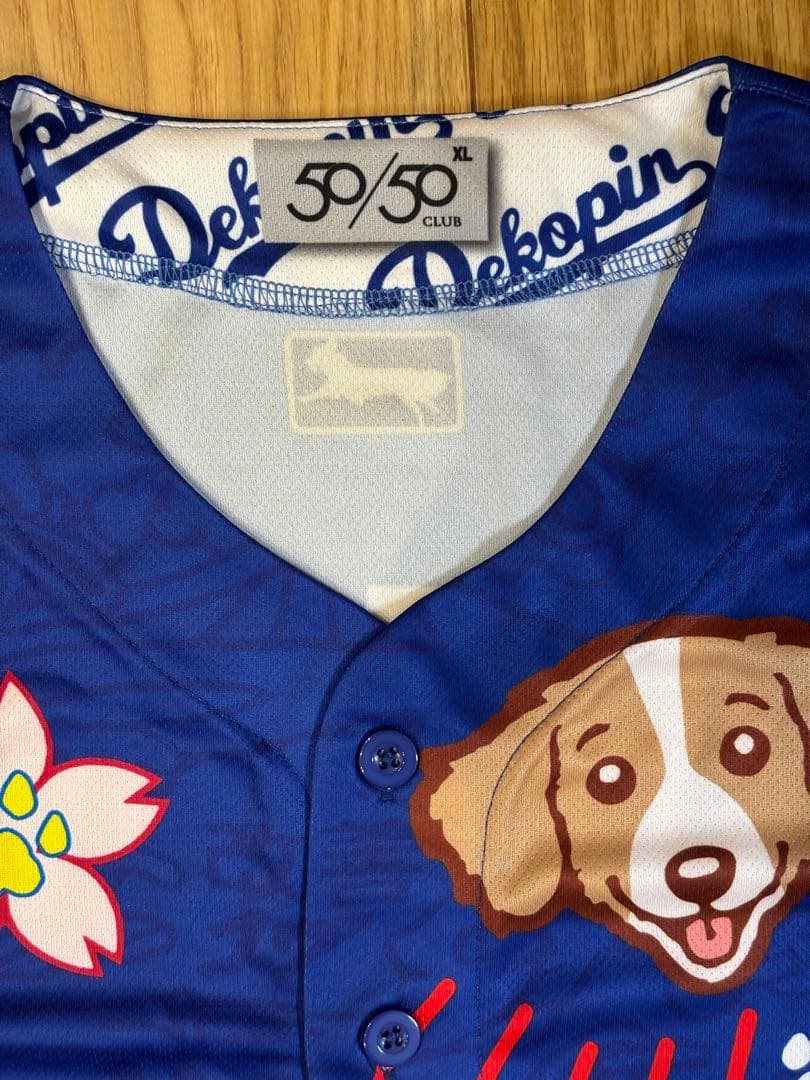 ⭐️期間限定価格⭐️【限定非売品】大谷翔平 ビジターサインユニフォーム　青　デコピン