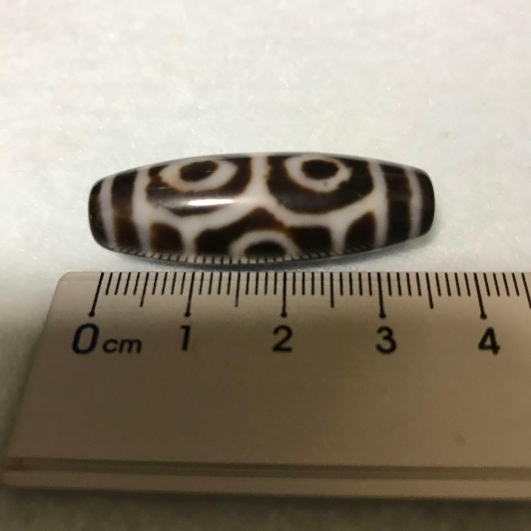 超激レア珍品‼︎ 古代老礦石　龍六眼天珠　黒朱砂お年玉価格でスタート!(^^)!