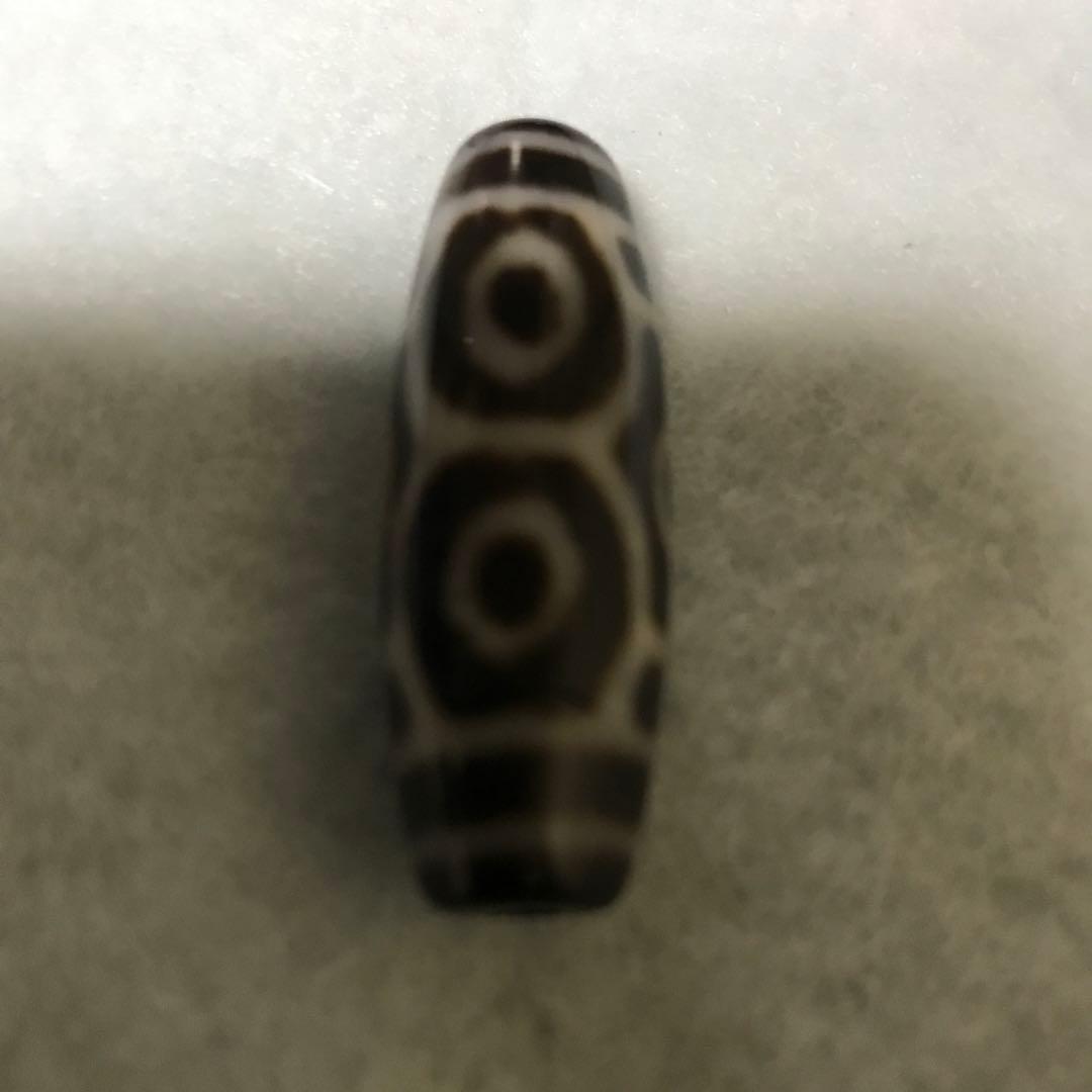 超激レア珍品‼︎ 古代老礦石　龍六眼天珠　黒朱砂お年玉価格でスタート!(^^)!