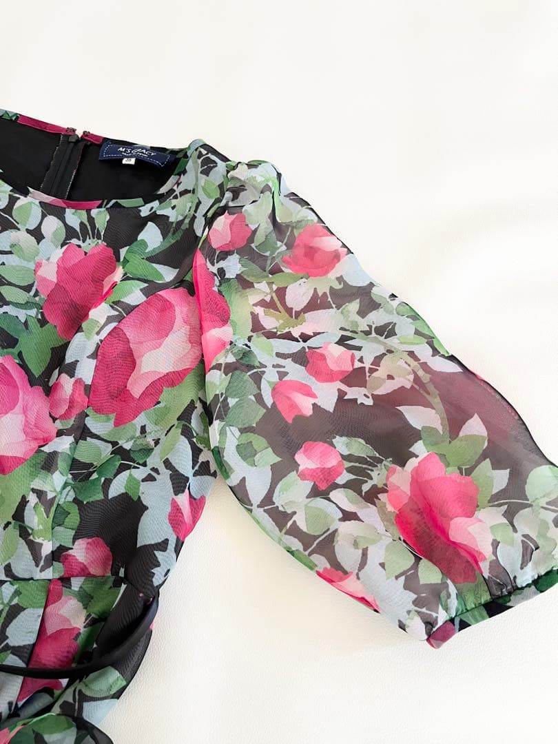 ＊美品✨ M’S GRACYワンピース 40 フラワープリント