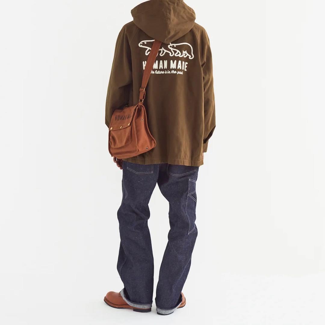HUMAN MADE ヒューマンメイド GAME BAG BROWN ショルダー