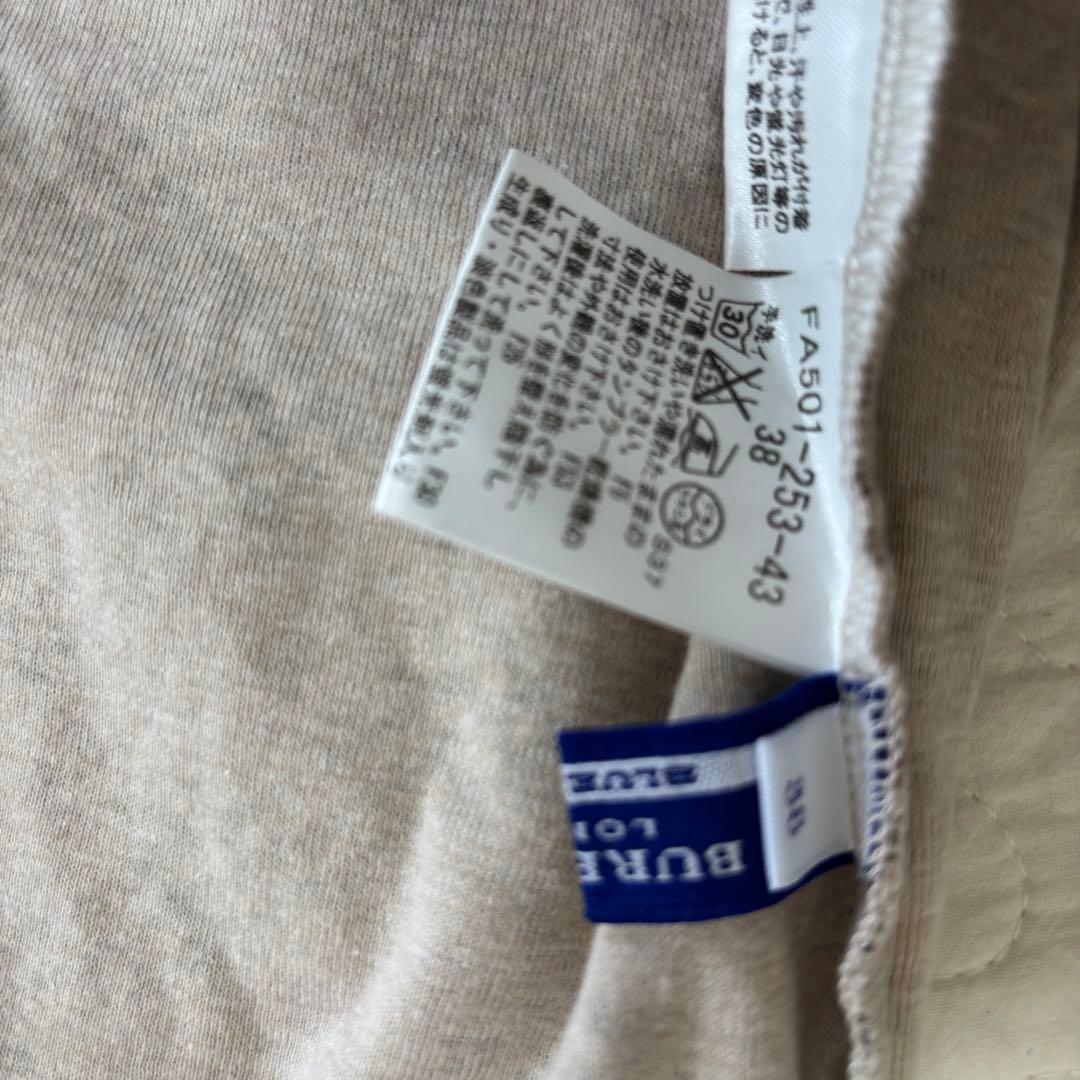 y2k バーバリー　ブルーレーベル　ノバチェック　リボン　タンクトップ M