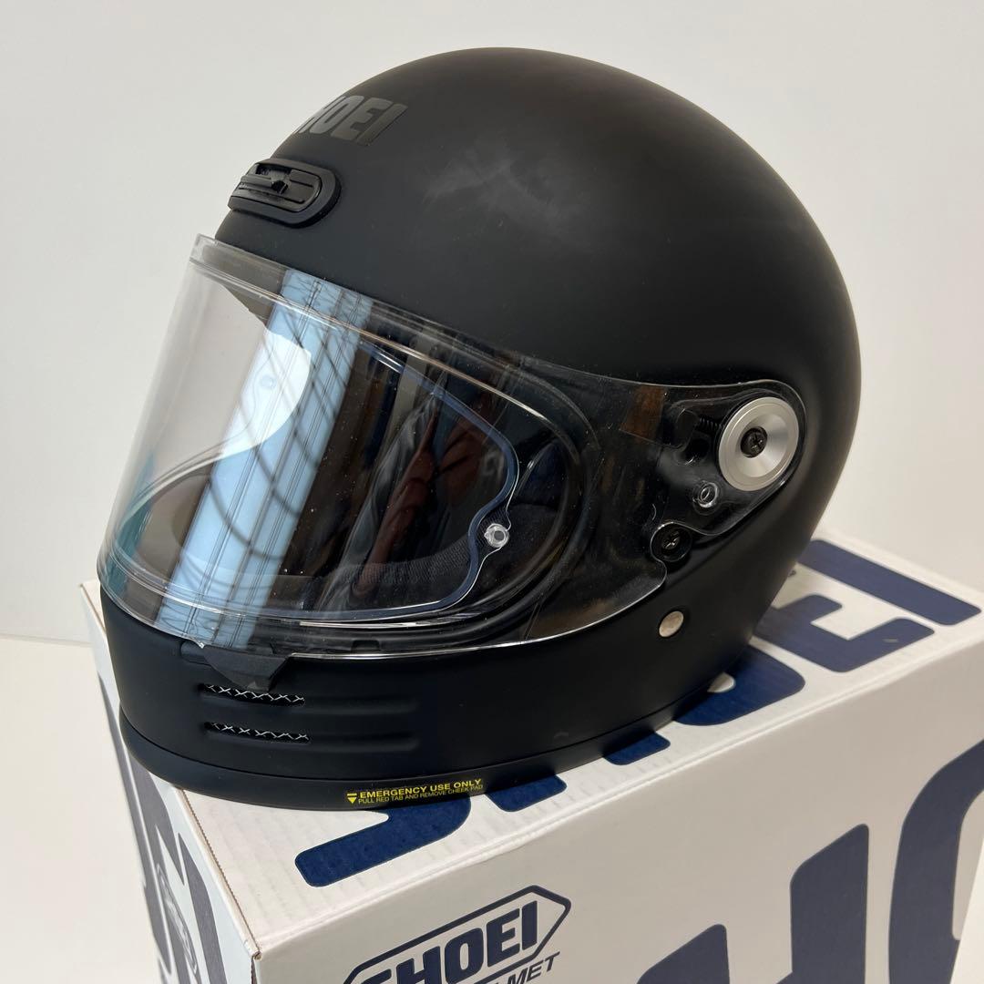 SHOEI Glamster Sサイズ 55cm マットブラック 2020袋付き