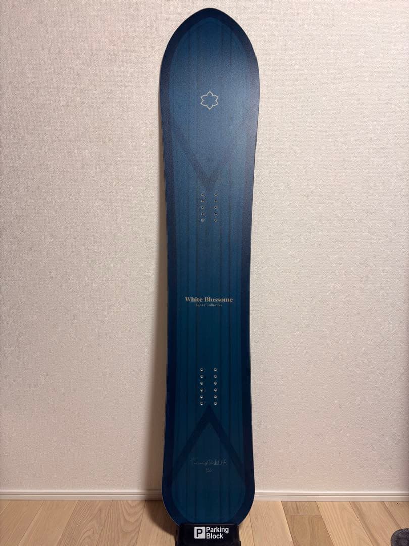 スノーボード Turning BLUE - White Blossom