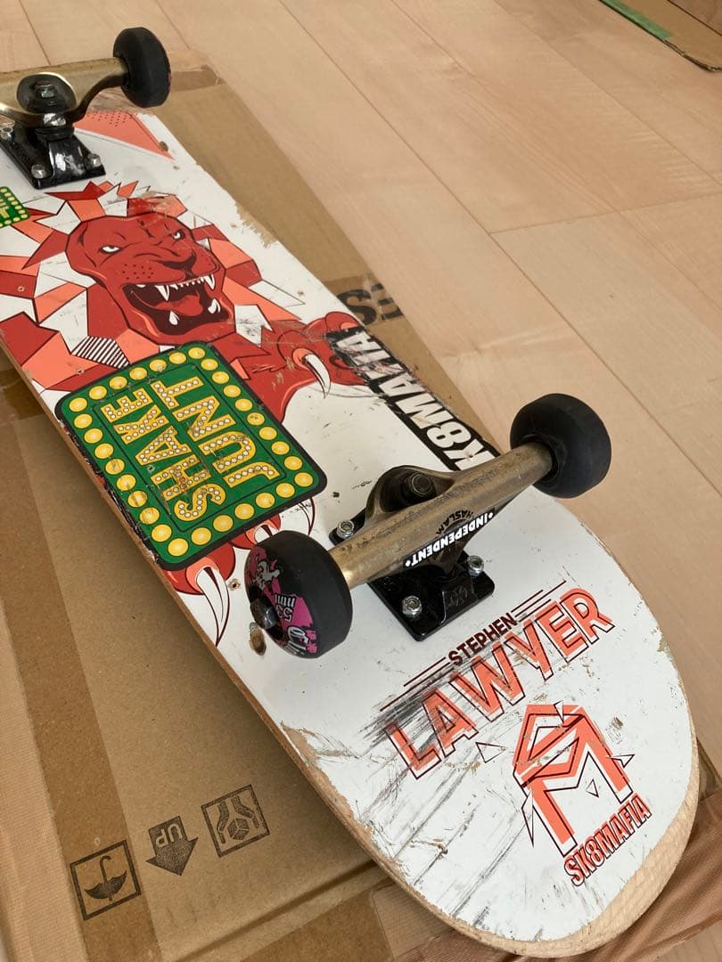 スケボー スケート スケートボード デッキ コンプリート INDEPENDENT