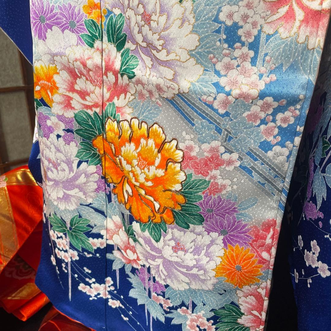 七五三7歳お稽古お着物と帯のみ