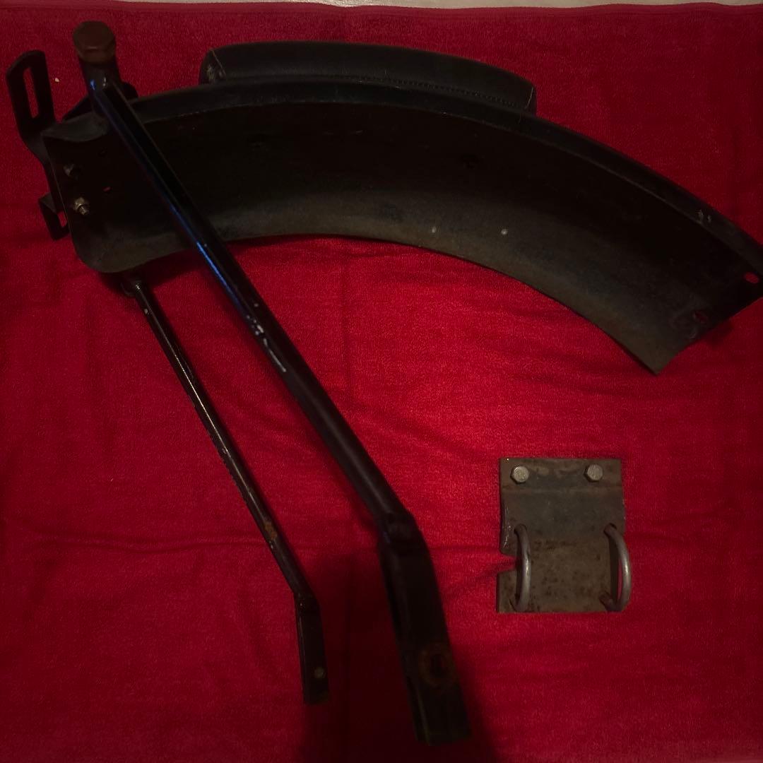 スティード400 リアフェンダー