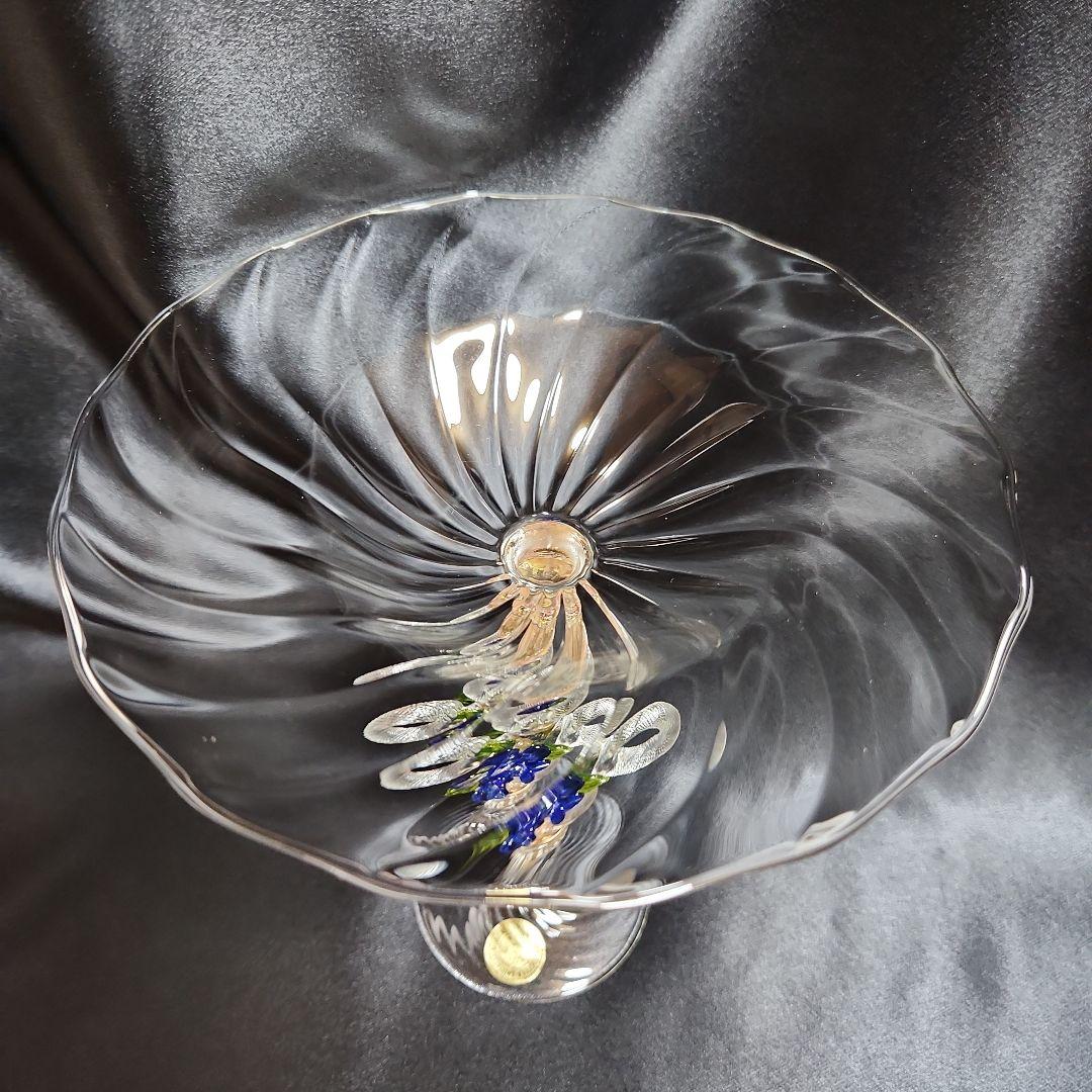 ベネチアンガラス ムラーノガラス コンポート イタリア ヴェネチアングラス