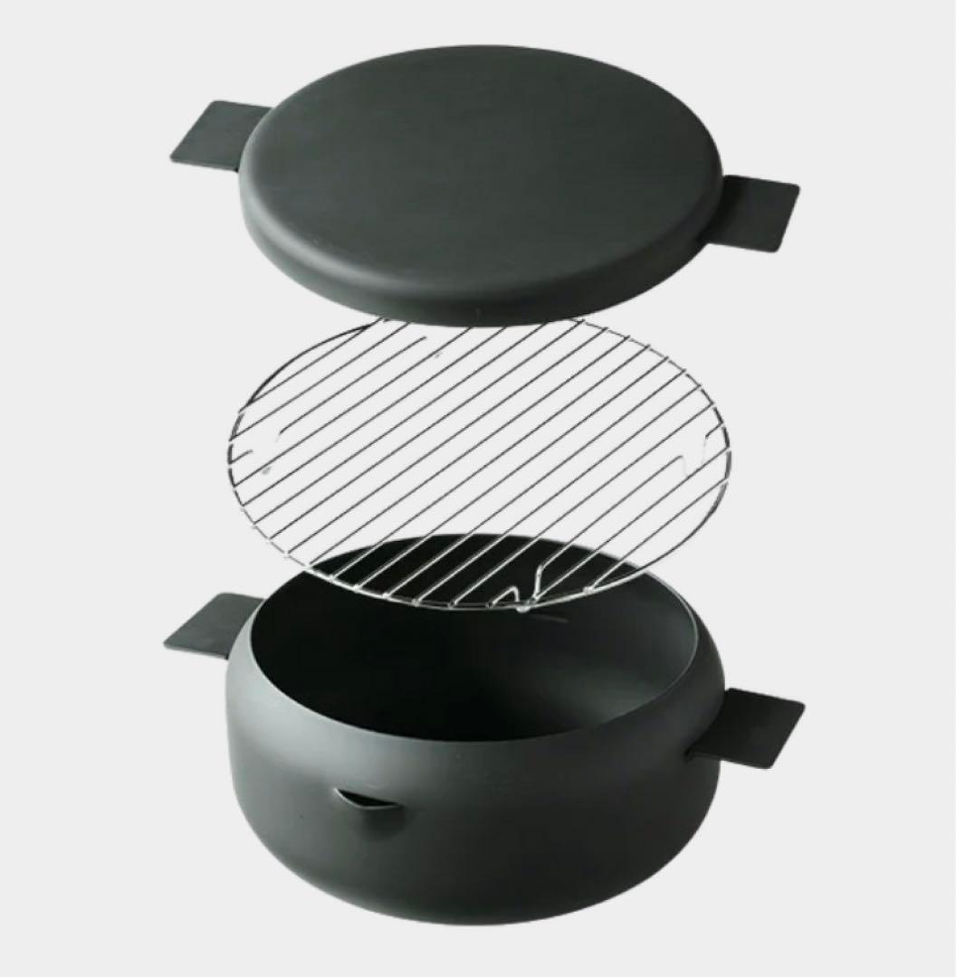 ツレヅレハナコ 蓋付き鉄製揚げ鍋